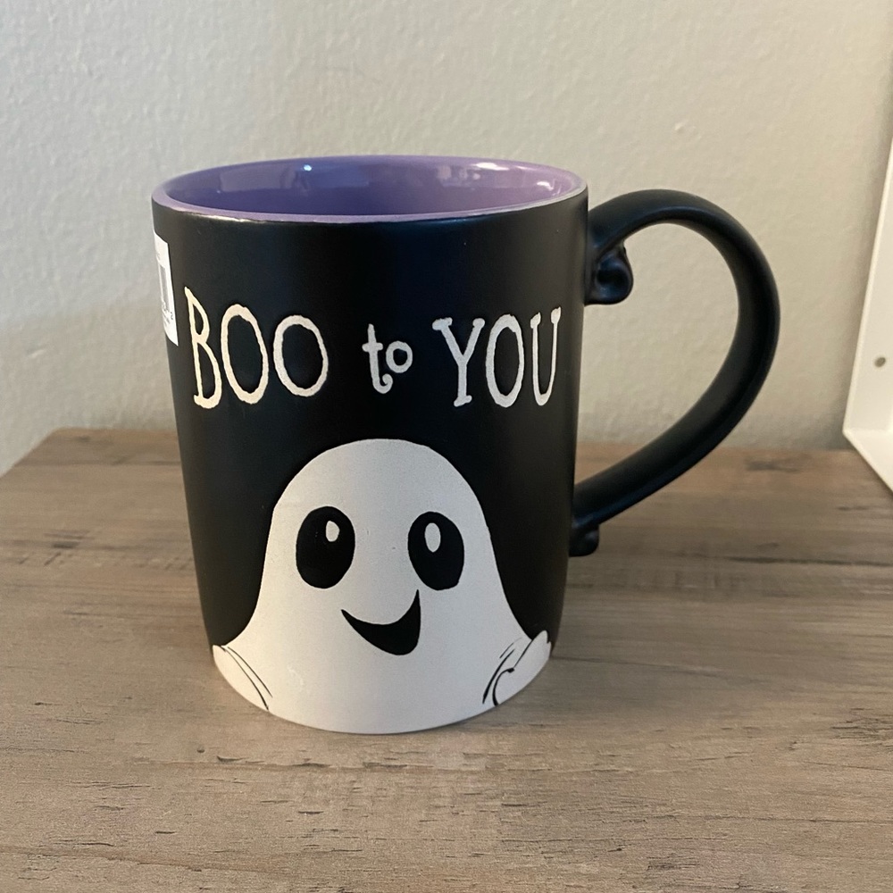 Halloween ghost ceramic coffee mug